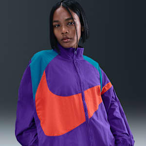 Chamarra de tejido Woven oversized para mujer Nike Sportswear