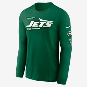 Playera de manga larga Nike de la NFL para hombre New York Jets Play To Win Essential