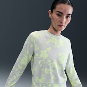 나이키 스포츠웨어 칠 테리 여성 크루넥 프렌치 테리 프린트 스웻셔츠