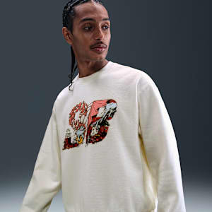 Sudadera de cuello redondo de skateboarding de tejido Fleece Nike SB