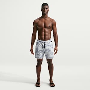 Shorts de playa o alberca con forro interior de 18 cm para hombre Nike Swim Contend