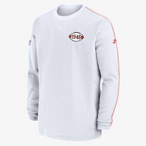 Cleveland Browns Logo Coach Men’s Nike NFL Long-Sleeve Top