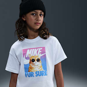 Playera para niña talla grande Nike Sportswear