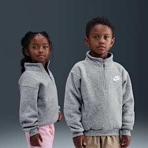 나이키 리틀키즈 쿼터집 긴팔 탑