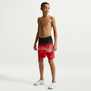 Nike Swim Breaker Big Kids' (Boys') 7" Brief-Lined Volley Short