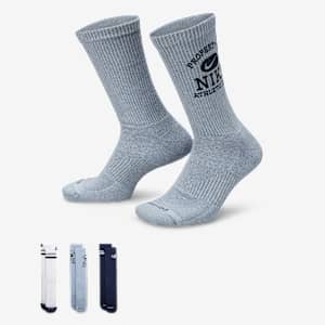 Nike Everyday Cushioned Crew Socks (3 Pairs)