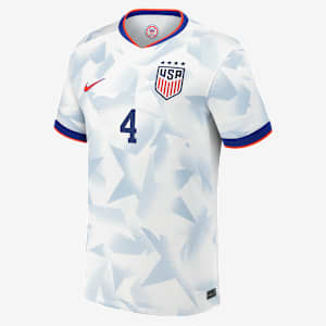 Jersey de futbol Nike Dri-FIT de la selección nacional de futbol femenino de Estados Unidos local 2025 Stadium Naomi Girma para hombre