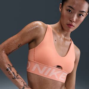 Nike Pro Indy V 領女款中度支撐型襯墊運動內衣