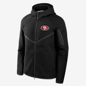 San Francisco 49ers Tech Fleece Windrunner Men's Nike NFL Full-Zip Hooded Jacket