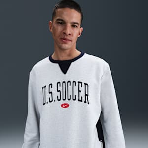 Sudadera de cuello redondo de futbol Nike Dri-FIT para hombre USMNT Standard Issue