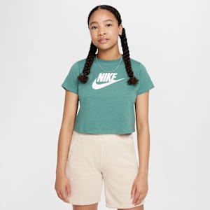 Nike Sportswear Older Kids' (Girls') Cropped T-Shirt