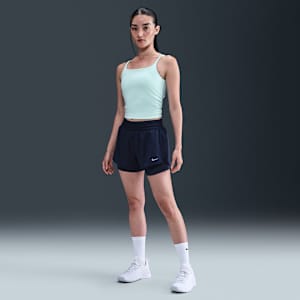 Nike Dri-FIT One Women's Mid-rise 8cm (approx.) 2-in-1 Shorts