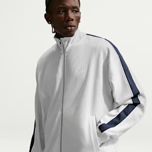 Nike Sportswear Club Men's Oversized Knit Track Jacket