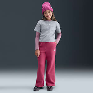 Pants de pierna ancha para niña Nike Sportswear Club Fleece
