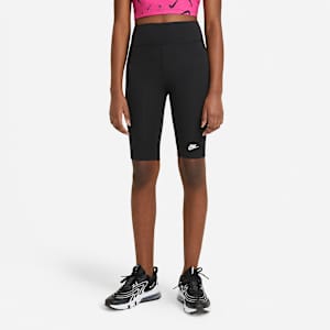 Nike Sportswear Older Kids' (Girls') High-Rise 23cm (approx.) Bike Shorts