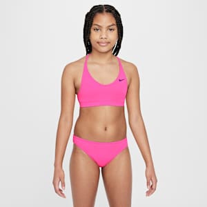 Nike Swim Big Kids' (Girls') Lace-Up Bikini Set