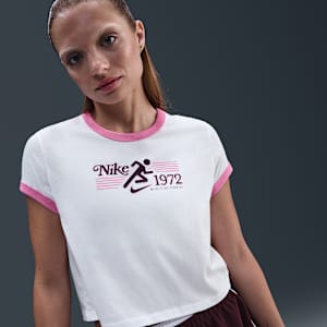 Playera para mujer Nike Sportswear Ringer