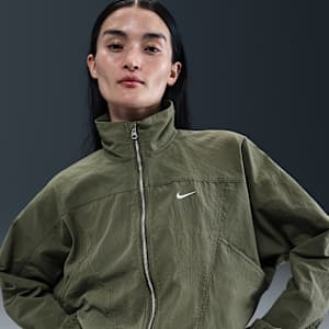나이키 스포츠웨어 에브리씽 우븐 여성 오버사이즈 리펠 UV 프로텍션 재킷