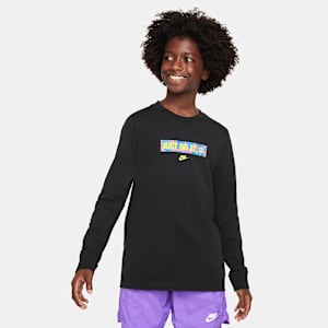 Nike Sportswear Older Kids' Long-Sleeve T-Shirt