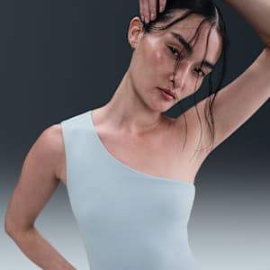 ナイキ ゼンビー ウィメンズ Dri-FIT アシンメトリカル タンクトップ