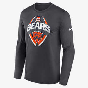 Chicago Bears Legend Icon Men's Nike Dri-FIT NFL Long-Sleeve T-Shirt