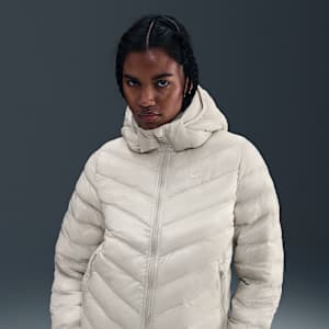 Chamarra acolchada con gorro Therma-FIT para mujer Nike Sportswear Windpuffer