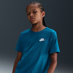 Playera para niños talla grande Nike Sportswear