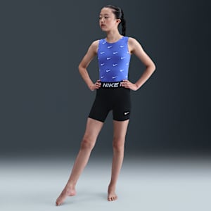 Nike Gymnastics Nike Repeat Swoosh Leotard