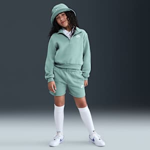 Nike Sportswear Club Fleece Big Kids' (Girls') 5" French Terry Shorts