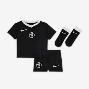 Chelsea F.C. 2025/26 Stadium Third Baby/Toddler Nike Total 90 Football Replica 3-Piece Kit