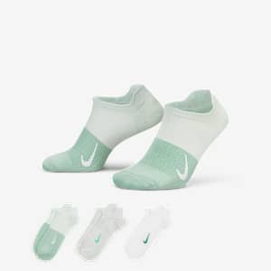 ถุงเท้าเทรนนิ่งผู้หญิงแบบซ่อน Nike Everyday Plus Lightweight (3 คู่)