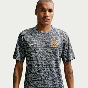 Toulouse FC Nike Dri-FIT mérkőzés előtti rövid ujjú férfi futballfelső