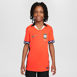Corea local 2025 Stadium (equipo femenino) para niños talla grande Jersey de fútbol Nike Dri-FIT Replica para niños talla grande