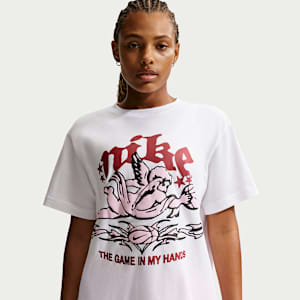 Playera de cuello redondo de manga corta para mujer Nike Sportswear