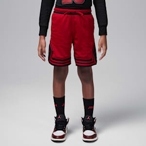 Shorts deportivos Dri-FIT con diseño de diamante para niños talla pequeña Jordan