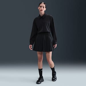 Shorts Dri-FIT de tiro alto holgados y plisados para mujer Nike 24.7 PerfectStretch