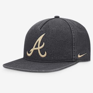 Gorra Nike de la MLB ajustable para hombre Atlanta Braves Pro