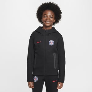 Paris Saint-Germain Tech Fleece Older Kids' (Boys') Nike Football Full-Zip Hoodie