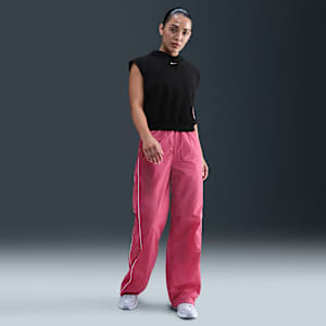 Nike Windrunner Women's High-Waisted Woven Open-Hem Trousers