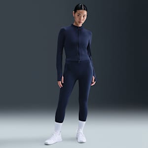 Nike Universa Women's High-Waisted 7/8 Leggings with No Front Seam