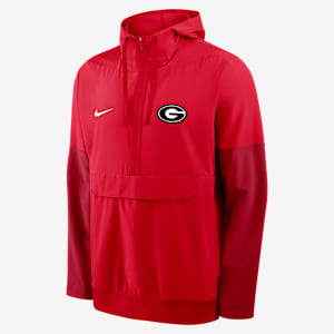 Georgia Anorak Men's Nike College 1/2-Zip Hooded Jacket