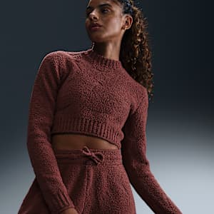 Nike Sportswear Phoenix Cozy Bouclé Women's Tight Long-Sleeve Knit Top