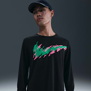 ナイキ マイラー メンズ Dri-FIT UV ロングスリーブ ランニングトップ