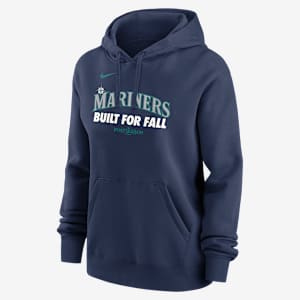Seattle Mariners 2025 Postseason Authentic Collection Women's Nike MLB Pullover Hoodie