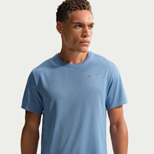 Camisola de running de manga curta Dri-FIT UV Nike Miller para homem
