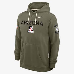 Arizona 2025 Military Appreciation Men's Nike Dri-FIT College Pullover Hoodie
