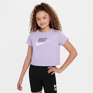 Nike Sportswear Older Kids' (Girls') Cropped T-Shirt