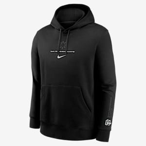 San Francisco Giants Fashion Club Men's Nike MLB Pullover Hoodie
