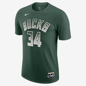 Playera Nike de la NBA para hombre Giannis Antetokounmpo Milwaukee Bucks Select Series