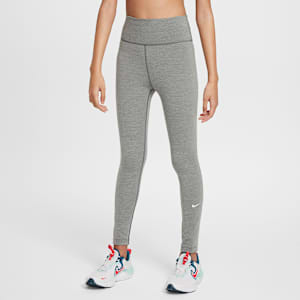 Leggings Dri-FIT de tiro alto para niña talla grande Nike One
